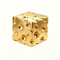 Luxury Gold Cheese Squishy Stress Relief Toy Jumbo Soft Slow Rising Squeeze Toy Sensory Fidget Gift For Kids Adults beige