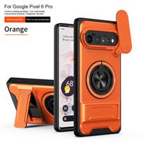 For Google Pixel 6 Pro Case Google Pixel 6 Pro Cover Phone Case Magnetic Holder Military Armor Camera Protection Cover Google Pixel 6 Pro black