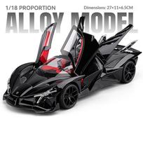 Large 1/18 scale Apollo EVO car model Metal die cast supercar adult collectible ornaments for boys birthday gifts juoda