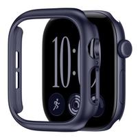 Dėklas Apple Watch Series 12 (46 mm) kieto PC apsauginis rėmelis [be ekrano apsaugos] mėlyna