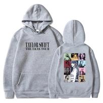 Taylor Swift Eras Tour Midnight Album Hoodie L white