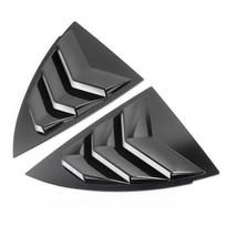 Tesla Model Y Rear Window Sunshade Louver Sticker gray