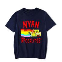 Funny Wile E Coyote Tee Shirt Men Women Cartoon Casual T-shirt Graphic Size Tops Streetwear Y2k Tshirt Hip Hop Gothic Clothes 4XL black