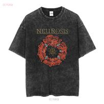 Neurosis Band Music Concert Black T Shirt Cotton S 5XL long or short sleeves vintage Washed Top For Everyday Wear Breathable L black