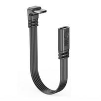 USB C Adapter Cable Different Length Type C Converter Cord for Tablets Phones Support 480Mbps Data Transmission 5CM black