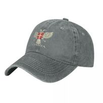 Serbijos erelio herbo vėliava Beisbolo kepuraitė Serbiškos kirilicos Unisex Paaugliams Apsauga nuo saulės Trucker Tėčio Kepurė Vasarinė Hippie Snapback Kepuraitė One Size gray