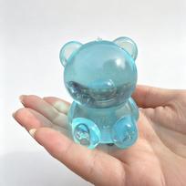 Squishy Mini Cute Bear Maltose Squeeze Toy Stress Relief Fidget Sensory Toys Soft Slow Rebound Calming Gadget Squeeze Toy mėlyna