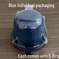 Dice Shaker Set with 10 Dice - Bar & Nightclub Supplies, KTV Sieve Color Cup gray