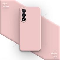 Classic Phone Case for OnePlus Nord 5 4 Nord5 Nord4 5G Straight Edge Liquid Silicone Original Soft High Quality Back Cover Funda OnePlus Nord 5 gray