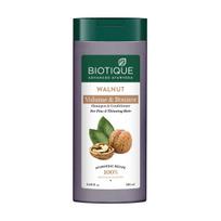 Biotique Bio Graikinių Riešutų Šampūnas ir Kondicionierius Tūriui ir Elastingumui | Smulkiems ir Retėjantiems Plaukams | Tūrio Šampūnas Ploniems Plaukams | 100% Augalinių Ekstraktų blue