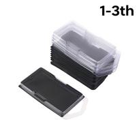 10Pcs So Dimm Ddr1 Ddr2 Ddr3 Ddr4 Memory Module Box Protective Case Cpu Packaging Case Plastic Memory Chip Protection Box A2 gray