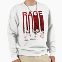 Unisex Cotton Sweater Pullover Hoodie Printed Sweater Rage Against The Machine Live Pullover Sweatshirt Casual Long Sleeve Sweatshirt XL (70-75kg) balta
