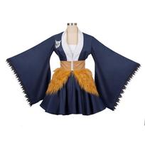 Anime Inosuke Kamado Nezuko Cosplay Kostiumas Kochou Shinobu Helovino Tarnaitės Suknelės Apranga Moterims Iškilmingas Kostiumas XS blue