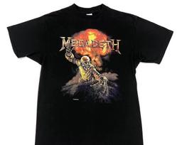 vintage 80s MEGADETH Peace Sells ... But Who's Buying 1987 tour concert t shirt 130 black