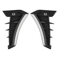 Skirta Mazda cx5 cx-5 Carbon Black Automobilio Sparno Šoninės Angos Oro Srauto Įleidimo Angos Grotelių Lipdukas Dangtelis Automobilio Aksesuarai