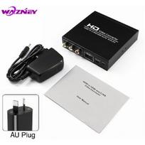 HDMI to HDMI and AV RCA CVBS 3RCA Converter Composite Out Video Audio Splitter Adapter Auto scaler 1080P In Out PAL NTSC With AU power