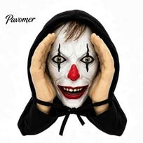 Window Horror Scenes Creepy Prank Mask, Realistic Halloween Scare Prop for Glass Spooky Clings Surfaces, Scary Face Hanging Decoration Haunted B