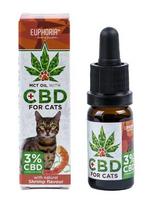 Euphoria CBD aliejus katėms 3 %, 300 mg, 10 ml – krevečių skonio