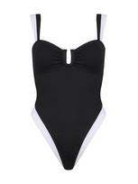Acuarela Brand Maudymosi kostiumėlis-suknelė 'Royale One-piece' juoda