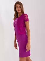 Lakerta Suknelė-LK-SK-509284-2.03X-violetinė