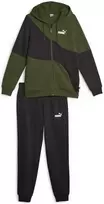 Puma Sportinis Kostiumas Vyrams Power Cat Juodas Žalias 675972 31