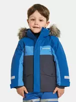 Didriksons žieminė striukė su augimo funkcija - BJÄRVEN KIDS PARKA 2 Classic Mėlyna (yra vietoje)
