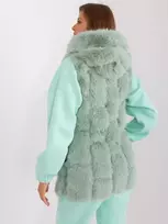 Wool Fashion Italia Liemenė-AT-KZ-2379.96P-pistacijos