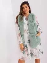 Wool Fashion Italia Liemenė-AT-KZ-2375.00P-pistacijos