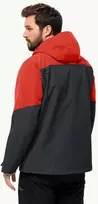 JackWolfskin Vyriška striukė Jack Wolfskin GLAABACH 3in1 | strong red