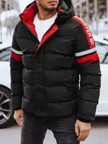 Vyriška juoda žieminė striukė Race