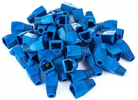 Spacetronik Guminis gaubtas RJ-45 kištuko CC-RJ45_1B 50 vnt