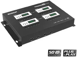 Moduliatorius 4x HDMI į 2x DVB-T/C EDISION QUAD+