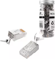 Spacetronik RJ45 kištukas 7 kat. FTP NC-RJ457FT-11 100 vnt.
