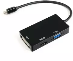 Spacetronik Daugiaportis mini DP su HDMI DVI VGA SPD-M02