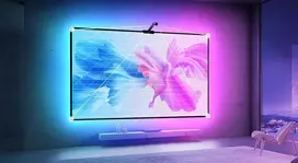 Išmanioji LED juostelė televizoriui Spacetronik šviečianti juosta SPGLO