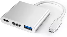 Spacetronik Kelių prievadų USB-C ir HDMI + USB + USB-C SPU-M05