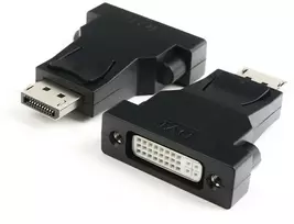 Spacetronik DisplayPort kištukas į DVI kištuką ir lizdą jungiantis adapteris SPD-A04