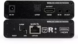 Spacetronik 1/2 HDMI skirstytuvas per LAN PoE SPH-RIP202 24/7