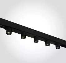 5x2W LED šviestuvas į magnetines sistemas ONELIGHT MINI/MIDI, juodas, 3000K, 42128C/B/W