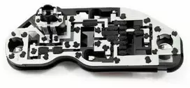 BMW E70 E70N lemputės laikiklis galinio žibinto šoninis skydelis kairėje 63217262573 originalus