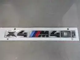BMW F26 X4 M GALINĖS BAGAŽINĖS EMBLEMA X4 M40I UŽRAŠAS DEKALAS ŽENKLIUKAS LOGOTIPAS 51148065078 ORIGINALUS