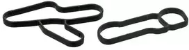 BMW variklio alyvos filtro korpuso tarpiklių rinkinys 11428580680 Originalus