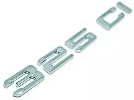 BMW E46 325ci kabrioletas "325ci" galinė bagažinės emblema, emblema su logotipu 01-06 5114702525254 Originali