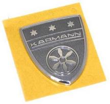 VAG VW Beetle Karmann Edition Chrome šoninė emblema su ženkliuku originali 5K7853688DYIO