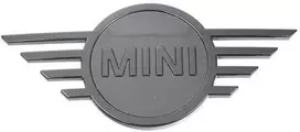 BMW MINI Juodas MINI BONNET BADGE EMBLEMA 51149880863 Originali