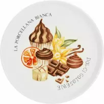 LA PORCELLANA BIANCA GOLOSERIE Apvalus torto stovas, 16 cm