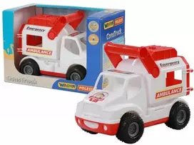 Žaislinis greitosios pagalbos automobilis