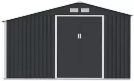 Sodo namukas su malkine MADISON 11x8, Cold Pilkas