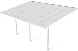 Terasos stoginė ATLANTA 3x5 m, Baltas