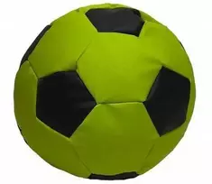 Sėdmaišis-pufas vaikams Ball XXL (40 cm), Lime/Juodas
